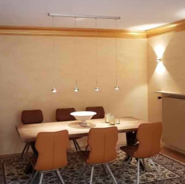 Kreative Gestaltung eines Wohnzimmers in einer Villa